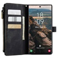 Caseme C30 Multifunctional Samsung Galaxy S22 Ultra 5G Wallet Case - Black