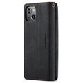 Caseme C30 Multifunctional iPhone 14 Wallet Case - Black