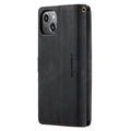 Caseme C30 Multifunctional iPhone 14 Max Wallet Case - Black