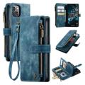 Caseme C30 Multifunctional iPhone 14 Max Wallet Case - Blue