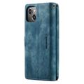 Caseme C30 Multifunctional iPhone 14 Max Wallet Case - Blue