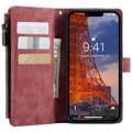 Caseme C30 Multifunctional iPhone 14 Max Wallet Case - Red