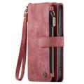 Caseme C30 Multifunctional iPhone 14 Wallet Case - Red