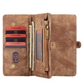 CaseMe 2-in-1 Multifunctional iPhone 11 Pro Wallet Case - Brown