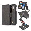Samsung Galaxy S7 Caseme Multifunctional Wallet Leather Case - Black
