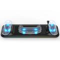 Charger Station for Meta Quest 3 VR Headset and Dual Controller Charging Dock - Fast Charging, Secure Placement (Open-Box Satisfactory) - Black