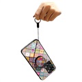 Checkered Pattern OnePlus Nord 2T Hybrid Case - Colorful Mandala