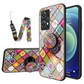 Checkered Pattern OnePlus Nord CE 2 Lite 5G Hybrid Case - Colorful Mandala