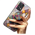 Checkered Pattern OnePlus Nord CE 2 Lite 5G Hybrid Case - Colorful Mandala