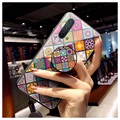 Checkered Pattern OnePlus Nord CE 5G Hybrid Case - Colorful Mandala