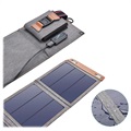 Choetech Foldable Solar Panel - USB, 14W - Black