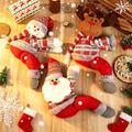 Christmas Cartoon Plush Curtain Tie-Back Decorative Clasp – Santa