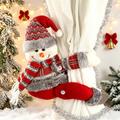 Christmas Cartoon Plush Curtain Tie-Back Decorative Clasp – Santa