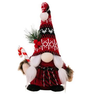 Christmas Gnome Decoration - 24cm – Dwarf woman