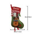 Christmas Stocking with 3D Character - 46x30cm