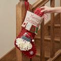 Christmas Stocking with 3D Character – 46x30cm - Snowman