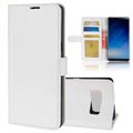 Samsung Galaxy Note8 Classic Wallet Case - White