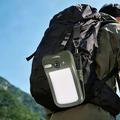 Clip-On Solar Camping Light with 3 Brightness Modes - Green