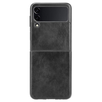Samsung Galaxy Z Flip3 5G Coated Plastic Case - Black
