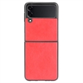 Samsung Galaxy Z Flip3 5G Coated Plastic Case - Red