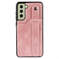 Samsung Galaxy S21 FE 5G Coated TPU Case with RFID - Rose Gold