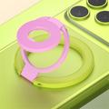 Color Block Magnetic Phone Ring Holder - MagSafe Compatible - Green