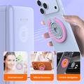 Color Block Magnetic Phone Ring Holder - MagSafe Compatible - Green