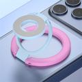 Color Block Magnetic Phone Ring Holder - MagSafe Compatible - Pink