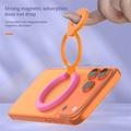 Color Block Magnetic Phone Ring Holder - MagSafe Compatible - Pink