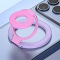 Color Block Magnetic Phone Ring Holder - MagSafe Compatible - Purple