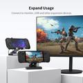 Cooling Docking Station with USB Hub for Asus ROG Ally X, Steam Deck, Nintendo Switch - Matte Black