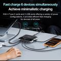 Copode WLX-905 120W 6-Port GaN Desktop Charger with OLED Display
