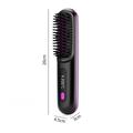 Cordless Hair Straightening Comb with LCD Display and 3 Temperature Settings