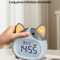 Corgi Dog LED Alarm Clock with Night Light