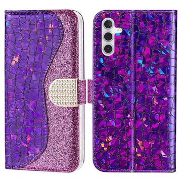 Croco Bling Series Samsung Galaxy A14 Wallet Case