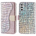 Croco Bling Series Samsung Galaxy A34 5G Wallet Case