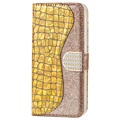 Croco Bling Series iPhone 13 Mini Wallet Case