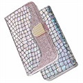 Croco Bling Series iPhone 13 Pro Wallet Case