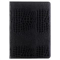 iPad Air Folio Case - Crocodile - Black