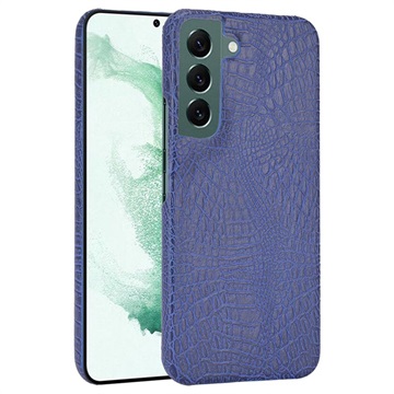 Crocodile Series Samsung Galaxy S22 5G Case - Blue
