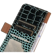 Xiaomi 17T Pro Crocodile Series Wallet Leather Case with RFID - Green