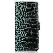 Xiaomi 17T Pro Crocodile Series Wallet Leather Case with RFID - Green