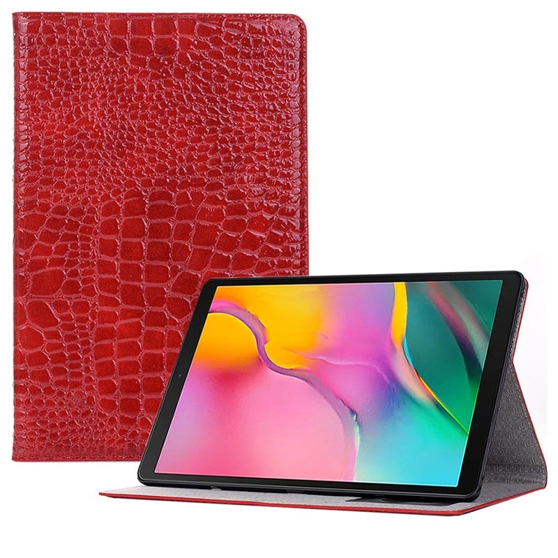 Samsung Galaxy Tab S5e Folio Case Crocodile Red