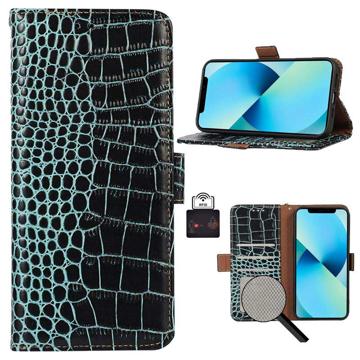 Crocodile Xiaomi Redmi A1+ Wallet Leather Case with RFID - Green