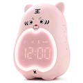 Cute Tiger Kids Alarm Clock XR-MM-C2110 - Pink