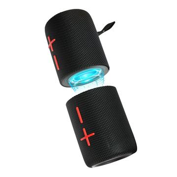Cyboris S11 Magnetic 2-in-1 Bluetooth Speaker - 20W Stereo Bass, IPX6 Waterproof - Black