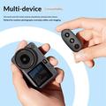 D09 3-Button Bluetooth Remote Control for DJI, GoPro, Insta360 - Black