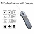 D13 Pro Wireless Presentation Remote / PPT Clicker for TikTok - Grey