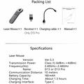 D13 Pro Wireless Presentation Remote / PPT Clicker for TikTok - Grey