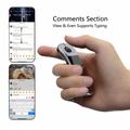 D13 Pro Wireless Presentation Remote / PPT Clicker for TikTok - Grey